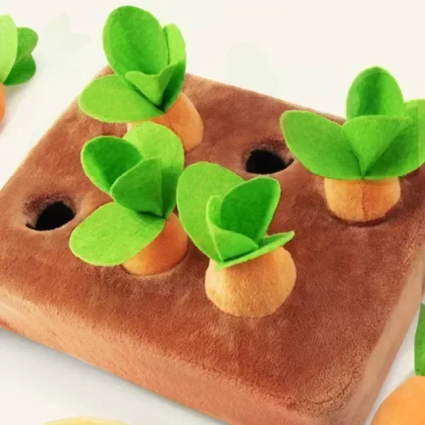 Long-Lasting Carrot Chew Toy for Small to Medium Pets - Interactive Play & Durable Bite Fun! - Image 4