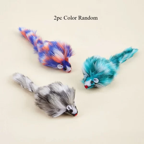Cat Toy Plush Mouse Durable Bite Resistant Cat Chew Toy Boredom Relief Toy Interactive Play Toys for Cats Pet Supplies - Image 8