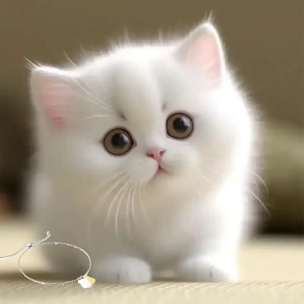 Cat accessories 2025 hot Spanish original jewelry gold and silver two-color necklace set simple exquisite gift for senior ladies - Image 5