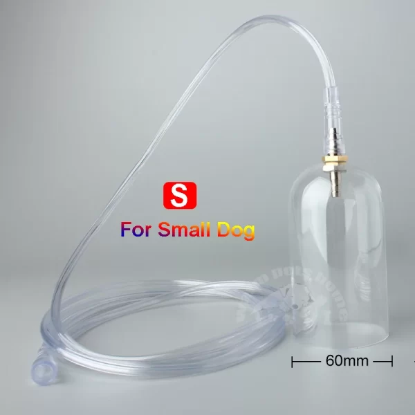 Pet Dog Oxygen Mask Kit Oxygen Inhalation Atomizing Mask for Long-nosed Animal Veterinary Instrument - Image 2