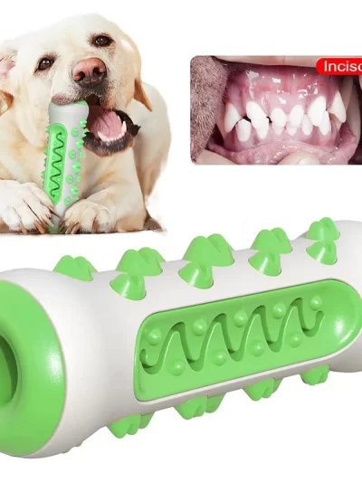 Rubber Dog Molar Toothbrush Toys Chew Cleaning Teeth Safe Puppy Dental Care Soft Pet Cleaning Toy Supplies Pet accessories