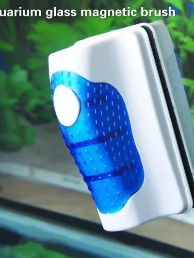 Fish Tank Glass Scraper Cleaner Floating Aquarium Cleaner Super Magnetic Clean Brush Aquarium