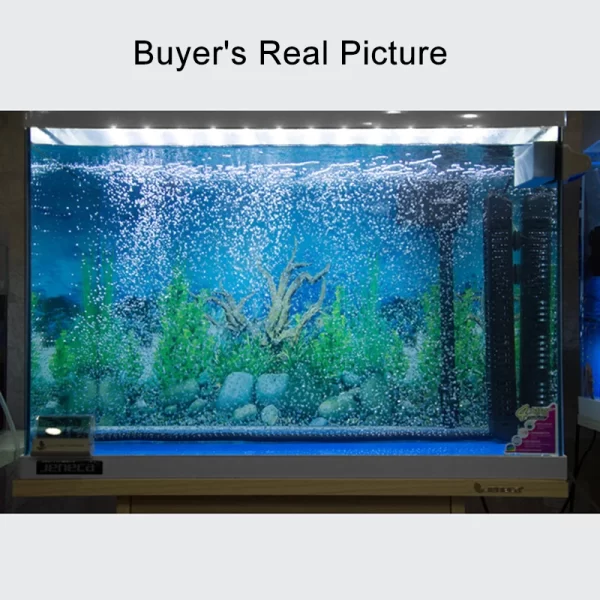 Aquarium Air Pump Oxygen Air Bubble Tube Aerator for Fish Tank Waterscape Bendable Air Stone Pipe Strip Diffuser Accessories - Image 6