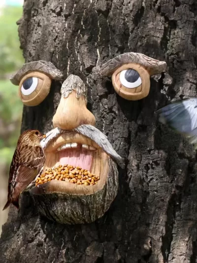 Enchanting Monster Bird Feeder - A Magical Garden Accent That Brings Life to Your Yard - Interactive and Unique Design for Unfor