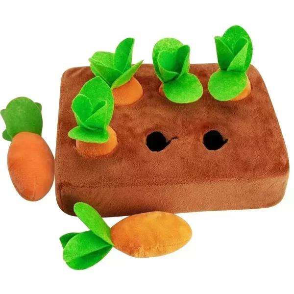 Long-Lasting Carrot Chew Toy for Small to Medium Pets - Interactive Play & Durable Bite Fun! - Image 8