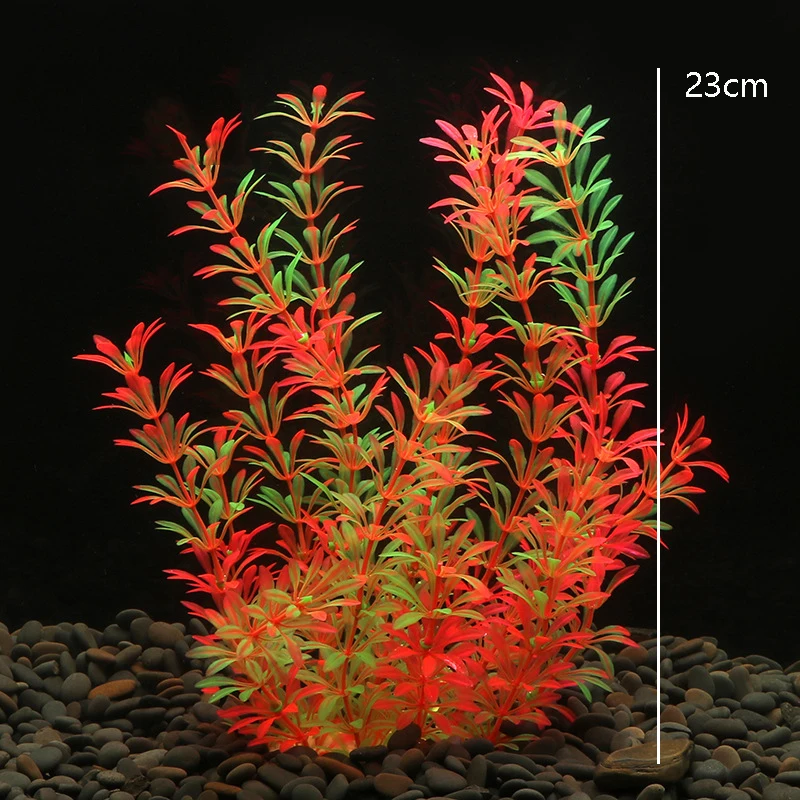 Aquarium Simulation Plant Aquatic Fish Tank Plants Plastic Artificial Water Grass Fish Tank Decoration Accessories - Image 7