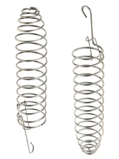 Parrot Bird Food Fruit Basket Toys Stainless Steel Feeding Device Birds Cage Feeder