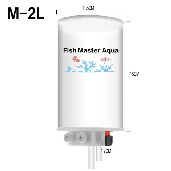 2L 4L fish tank automatic water replenisher back filter sea water tank grass tank water replenishment bucket automatic - Image 2