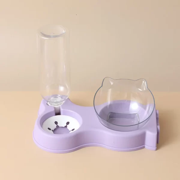 Pet dog and cat food bowl automatic feeder all-in-one dog and cat food bowl and drinking fountain drinking bowl - Image 7