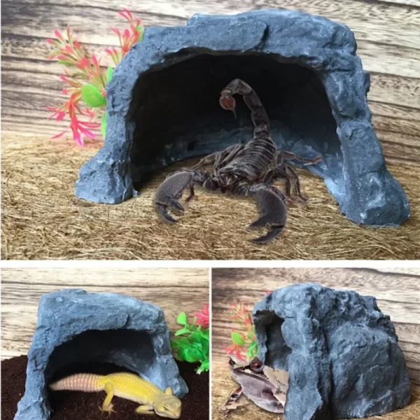 New Aquarium Decoration Resin Aquatic Fish Tank Ornament Decor Artificial Reptile Terrarium Turtle Accessories - Image 5