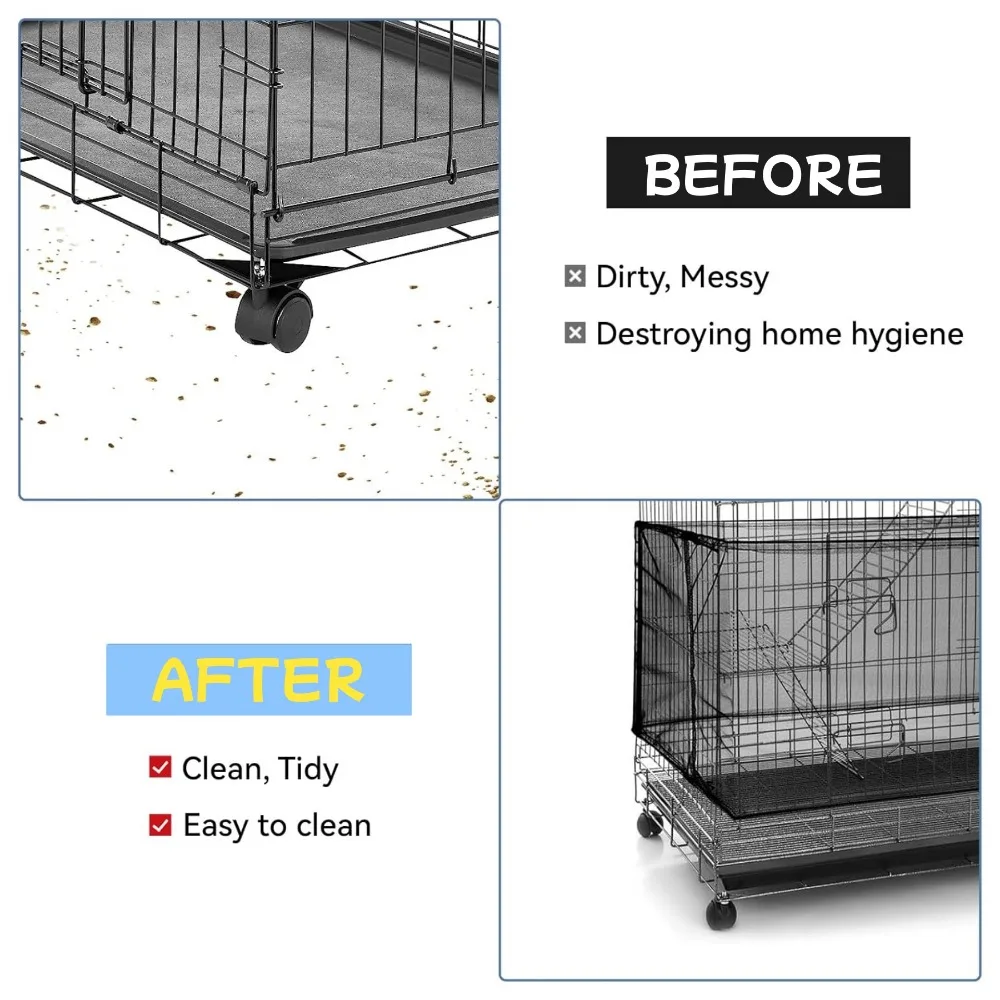 Mesh Birdcage Mesh Cover Easy To Clean Dustproof Breathable Mesh Protective Cover Birdcage Elastic Fabric Mesh Bird Accessories - Image 3