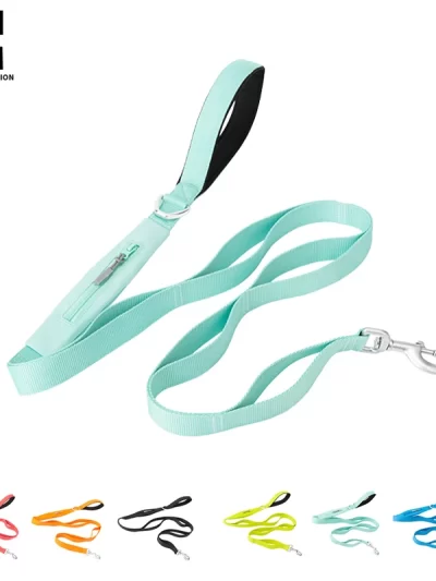 SMALL COMBINATION Lightweight Dog Leash for Small, Medium, Large Double Handle Dog Leash Puppy Pocket Designer running Pet Leash