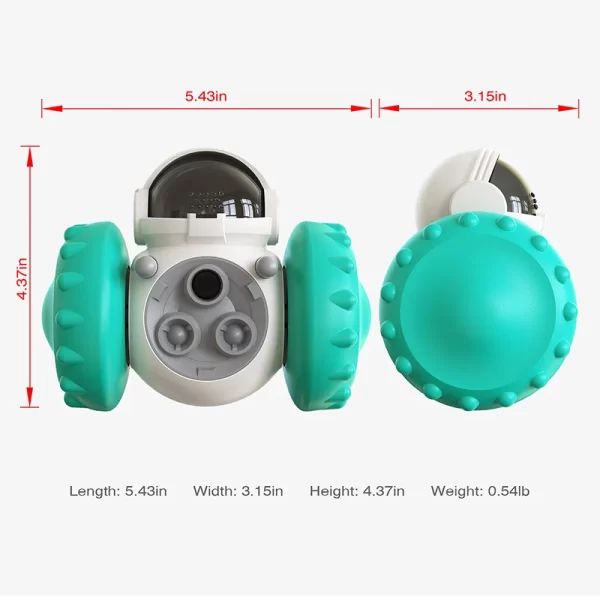 Dog Food Toys Pet Puzzle Interactive Tumbler Balance Car Funny Toy Food Slow Dispenser Eater Pet Dog Cat Training Goods for Pets - Image 6