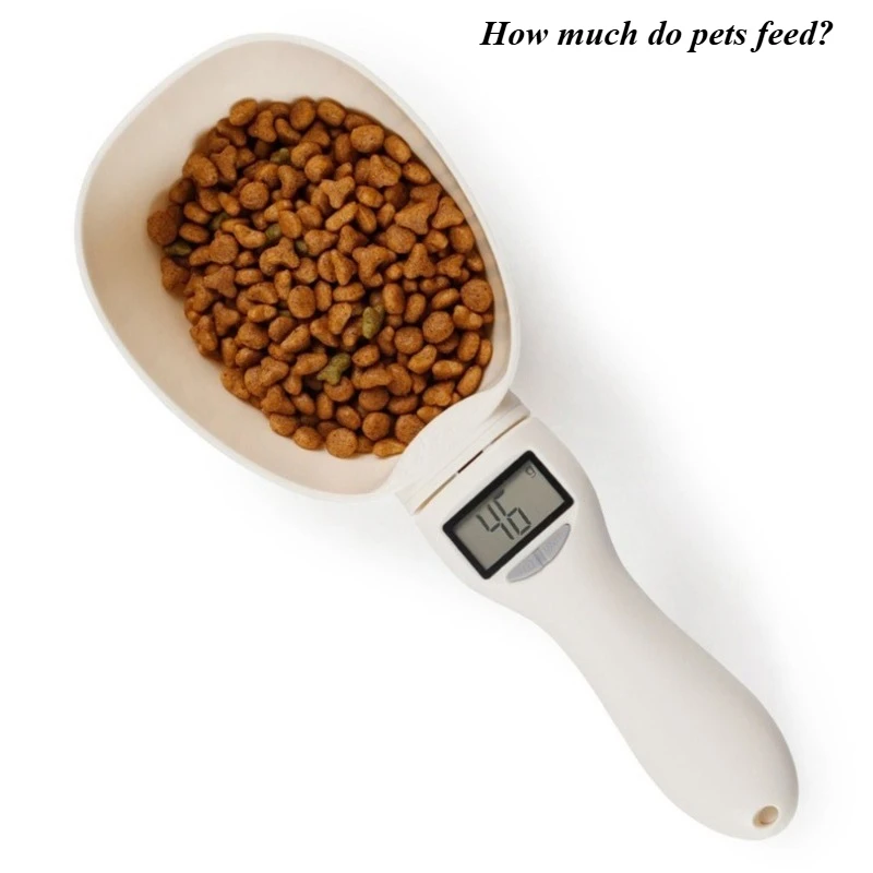 Small precise Pet Food Measuring Scoop Electronic Dog Cat Food Measuring Cup Digital Spoon Scale Food Scale with LED Display - Image 3