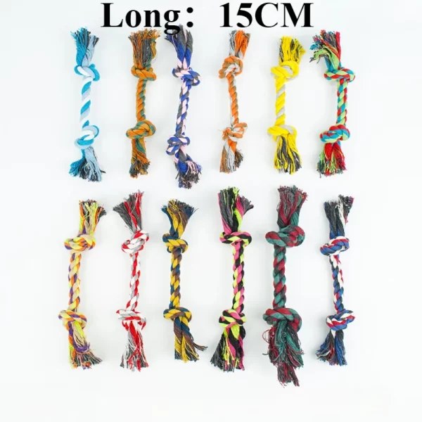 Pet Dog Toys for Large Small Dogs Toy Interactive Cotton Rope Mini Dog Toys Ball for Dogs Accessories Toothbrush Chew Puppy Toy - Image 7