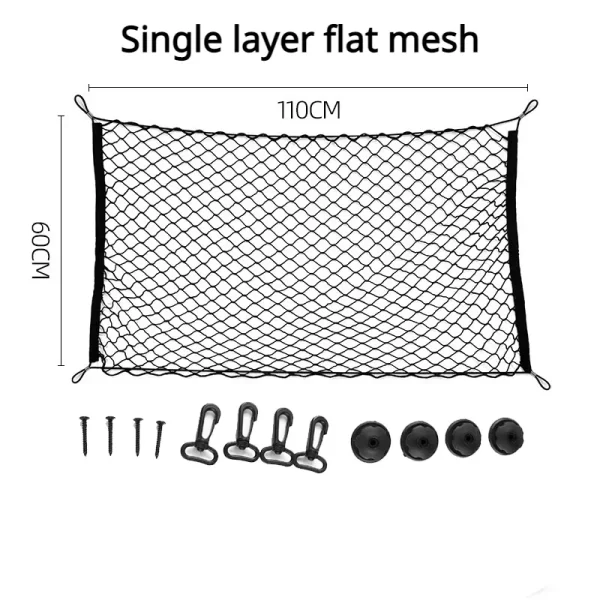 Car boot fence, dog and pet insulation mesh, durable and sturdy elastic insulation mesh, pet safety fence for any vehicle - Image 7