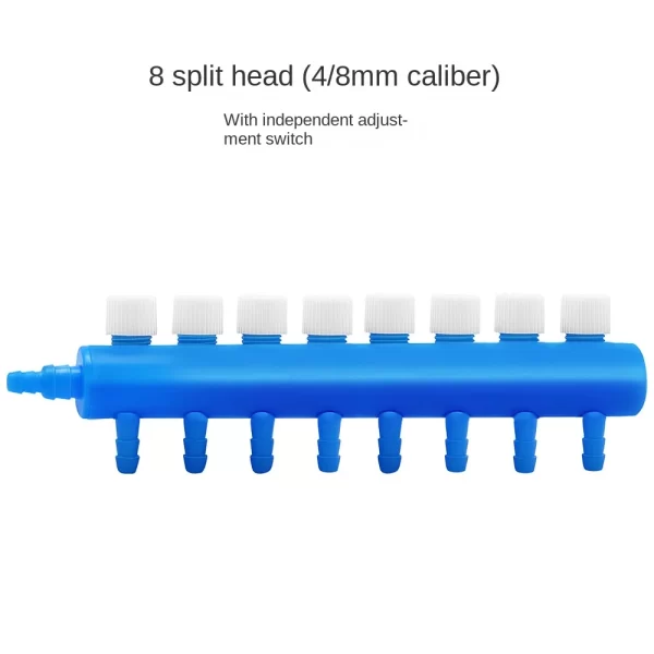 4/8MM interface aquarium fish tank aeration pump accessories air diverter independent adjustment - Image 9