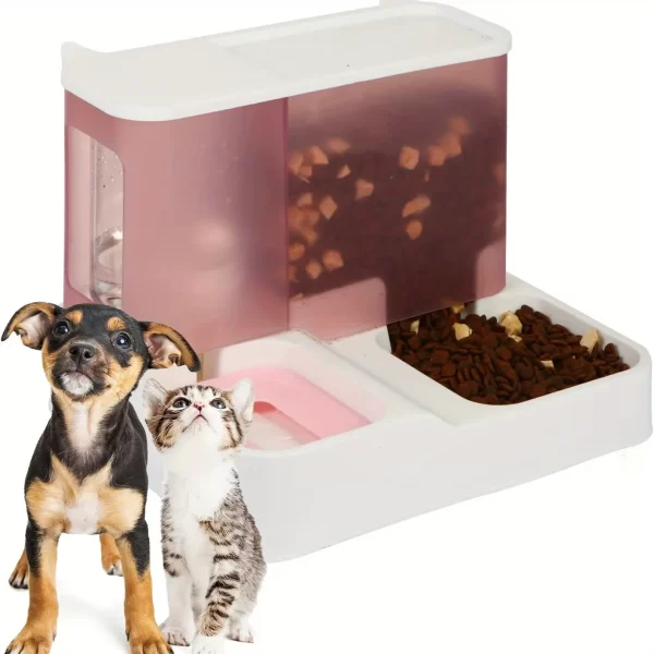 2-in-1 Automatic Pet Gravity Feeder: Keep Your Cat & Dog Fed & Hydrated! - Image 9