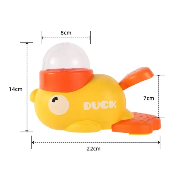 Dog Puzzle Feeder Cartoon Duck Design Pet Snack Feeder Anti-Slip Pet Automatic Feeder Toys Food Utensils for Dog Cat Training - Image 7