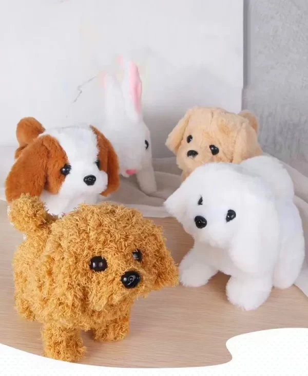 Realistic Plush Simulation Smart Dog Children Toy Can Walking And Call Electric Plush Robot Pet Dog Toddler Christmas Gift - Image 6