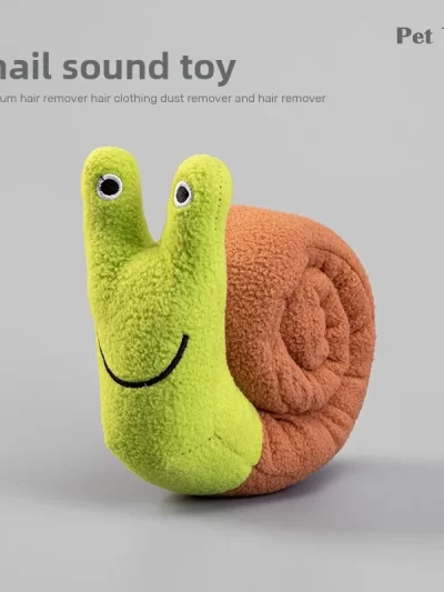 Pet toys, educational hidden food, decompression, snail, interactive training, dog toys, molar teeth, leaking food
