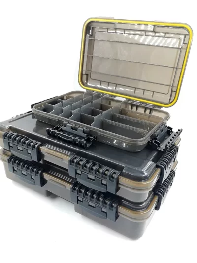 Large-Capacity Waterproof Fishing Tackle Box Fishing Accessories Tool Storage Box Fish Hook Fake Bait Storage Box Fishing Suppli