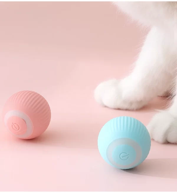 Smart Cat Toys Automatic Rolling Ball Interactive For Cats Training Self-moving Kitten Toys Electric Cat Toys Pet Accessories - Image 6