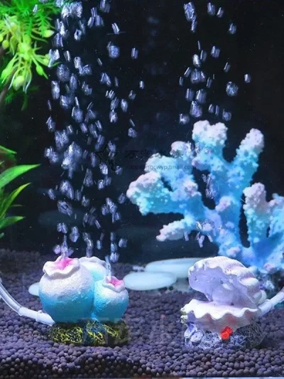 Volcano Aquarium Accessories, Rockery Ornaments, Aeration Pump, Bubble Stone, Fish Tanks, Landscaping Simulation