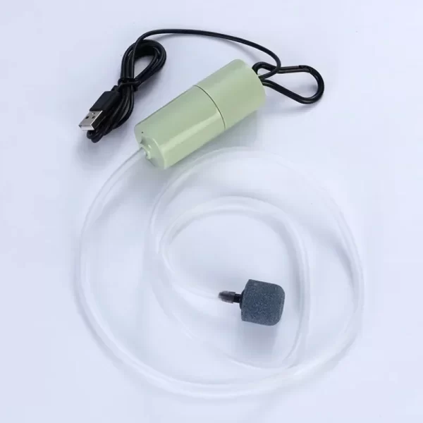 Aquarium Oxygen Air Pump USB Small Oxygenator for Fish Tank Silent Air Compressor Mini Aerator Portable Fish Tank Accessories - Image 7