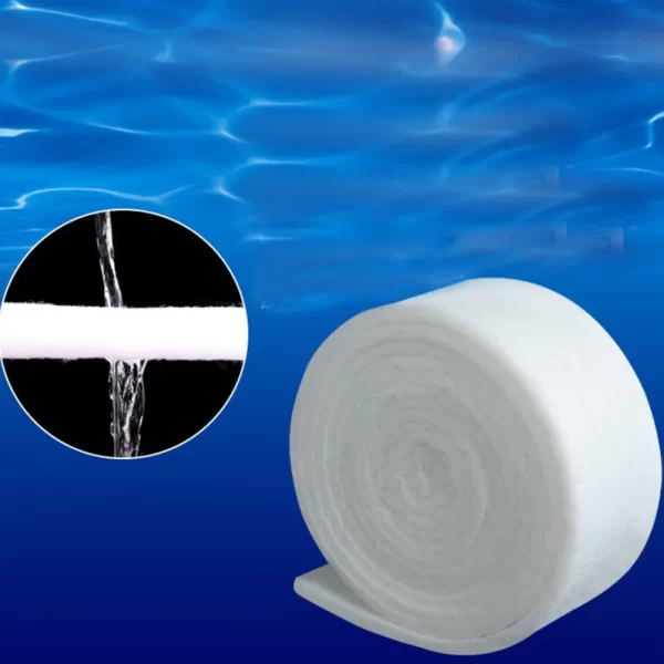 Filter Aquarium Sponge Pad Tank Media Floss Pond Tanks Foam Roll Cotton Biochemical Biological Filters Wool Canister Filtration - Image 7