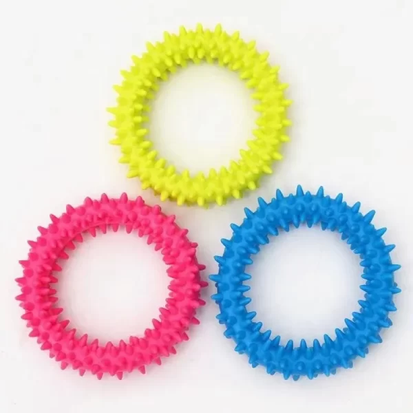 Pet Toys for Small Dogs Rubber Resistance To Bite Dog Toy Teeth Cleaning Chew Training Toys Pet Supplies Puppy Dogs - Image 2
