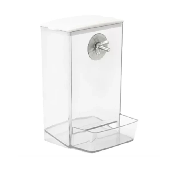 Large Capacity Bird Feeder Box Anti-Splash Bird Food Dispenser Durable Parrot Feeding Box for Small Medium Birds - Image 7
