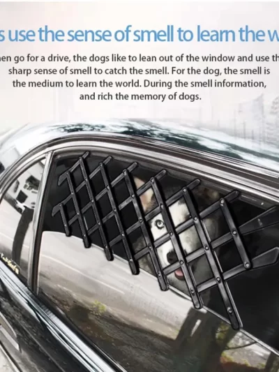 Safe Universal Fence Dog Car Window Vent Guard Puppy Mesh Safety Gate Pet Telescopic Fence