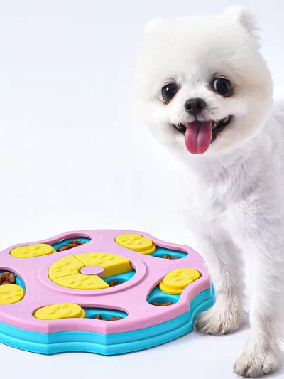 Dog Puzzle Toys Slow Feeder Interactive Increase Puppy IQ Food Dispenser Slowly Eating NonSlip Bowl Pet Cat Dogs Training Game
