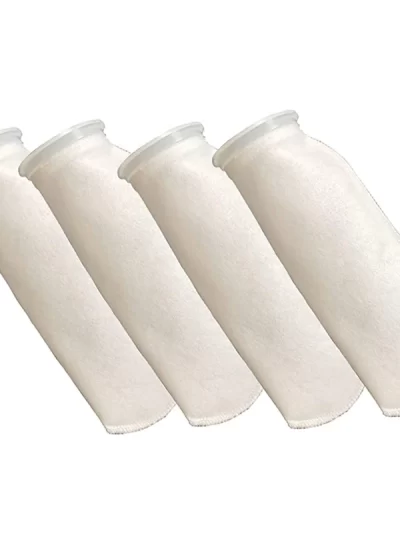 4 Packs of Filter Socks, 200 Micrometres, for Fish Tank/Saline Aquarium, Pond, for Sump/Overflow