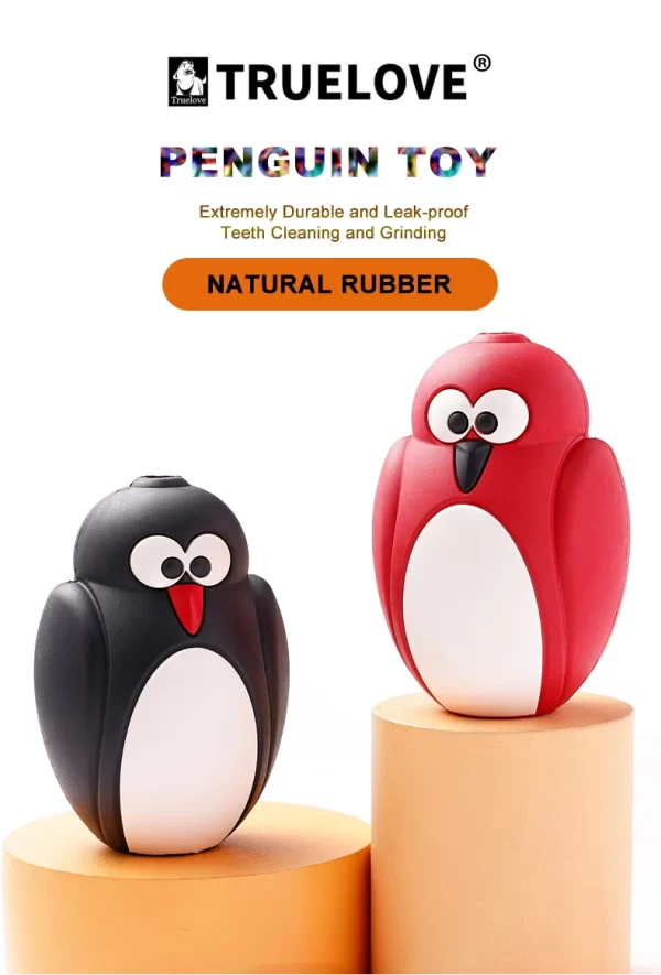 Truelove-pet food dispenser toy for dogs, rubber interactive chew toy, waterproof design that leaks food, TLT2605 - Image 9