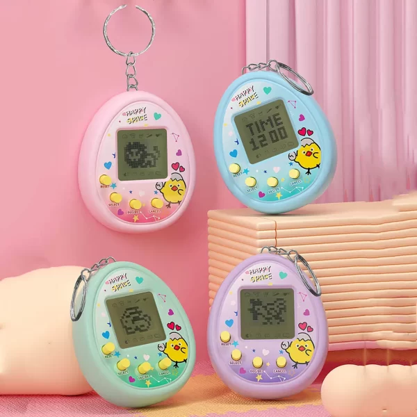 1PC Electronic Pets Virtual  Original Digital Animals Toys For Kids Pixel Screen Game Machine Children's Toys - Image 2