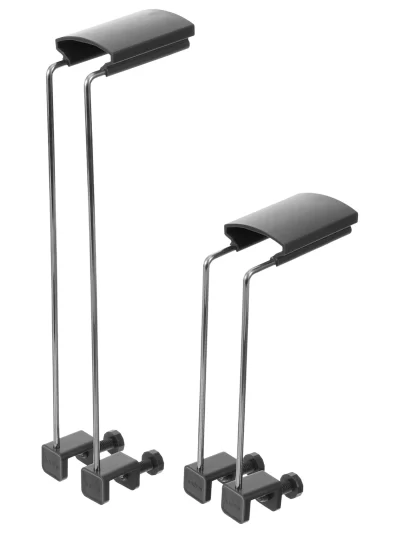 2 Pcs Aquatic Lamp Bracket Aquarium Light Mount Tank Riser Stand Plant Fish Holder Brackets Plastic Extender