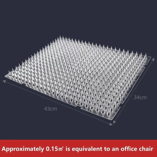Pet Training Mat with Prickle Spikes Anti Digging Climbing Deterrent Pad for Cats Dogs Adjustable Indoor Outdoor Duty Protector - Image 3