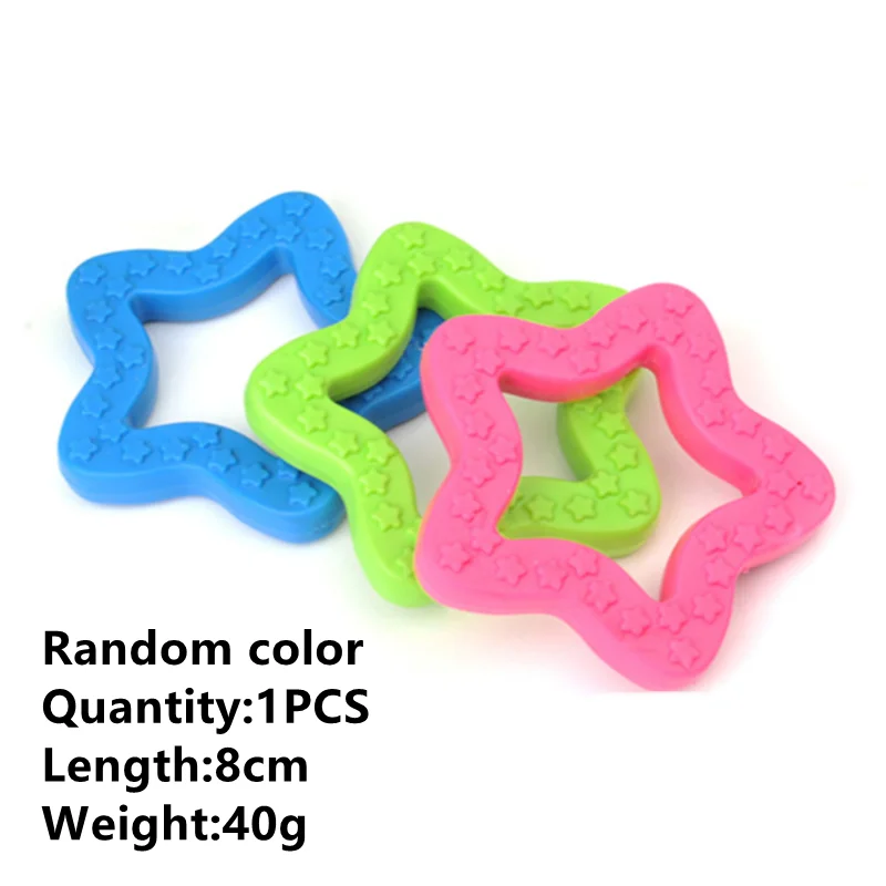 1PCS Pet Toys for Small Dogs Rubber Resistance To Bite Dog Toy Teeth Cleaning Chew Training Toys Pet Supplies Puppy Dogs Cats - Image 14