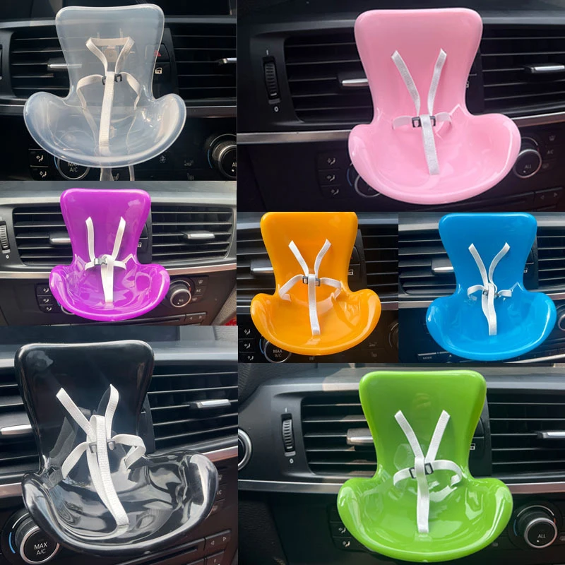 15-17cm Fashion doll carseat All Doll Safety Seat Accessories Cute Dolls Car Air Outlet Decoration High-Grade Auto Interior gift - Image 2