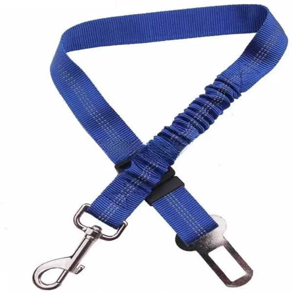 Pet supplies, car seat belts, dog leashes, retractable cushioning, elastic reflective safety ropes, dog leashes - Image 9