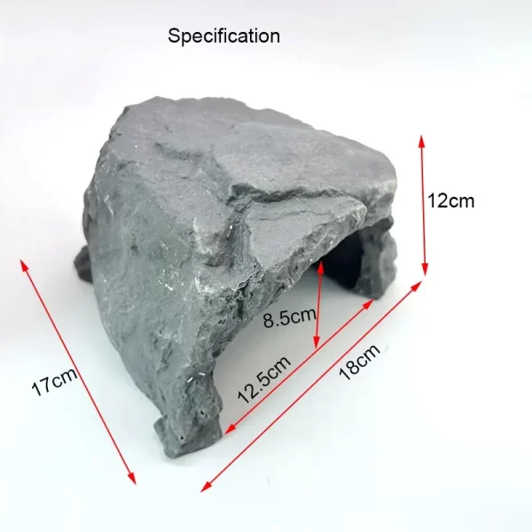 New Aquarium Decoration Resin Aquatic Fish Tank Ornament Decor Artificial Reptile Terrarium Turtle Accessories - Image 7