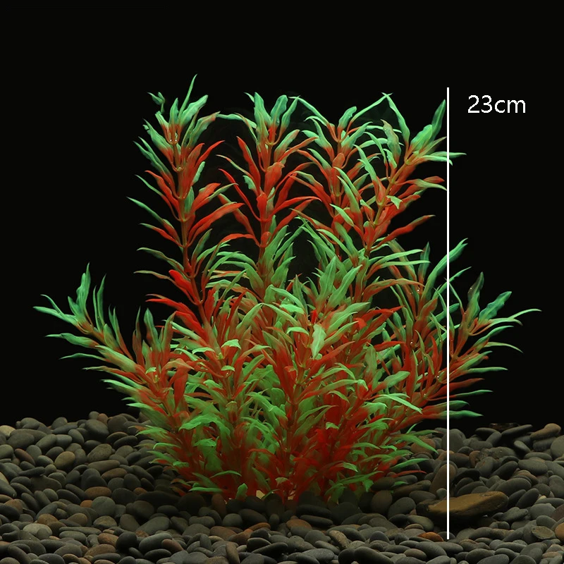 Aquarium Simulation Plant Aquatic Fish Tank Plants Plastic Artificial Water Grass Fish Tank Decoration Accessories - Image 15