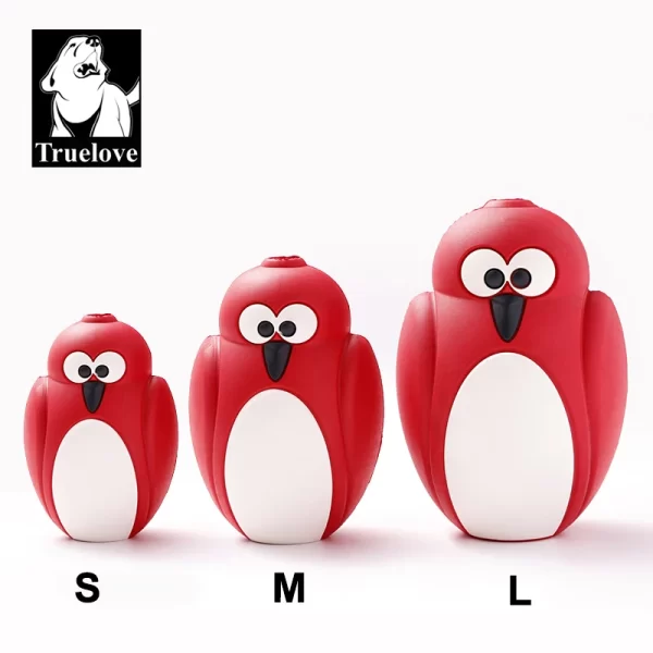 Truelove-pet food dispenser toy for dogs, rubber interactive chew toy, waterproof design that leaks food, TLT2605 - Image 3