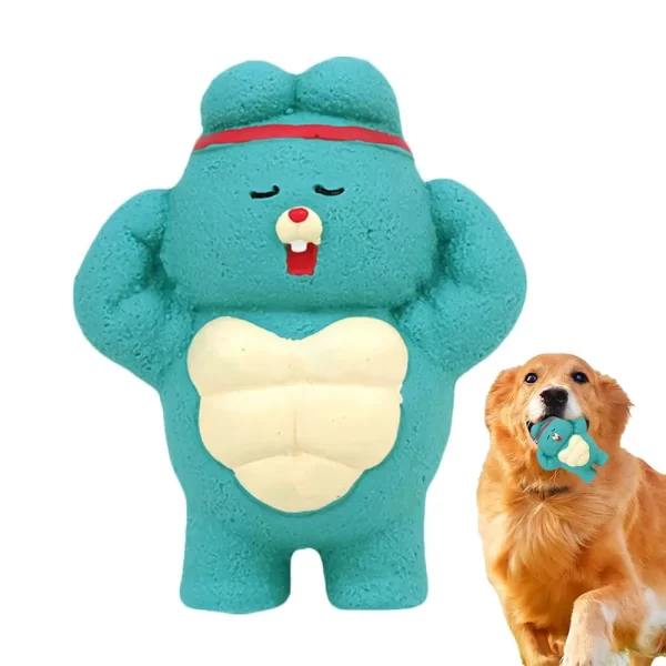 Chew Toys For Dogs Funny Animal Latex Squeaky Toys Chew Toys Dog Toy Panda Soft Interactive Pet Supplies For Large Dogs & Medium - Image 2