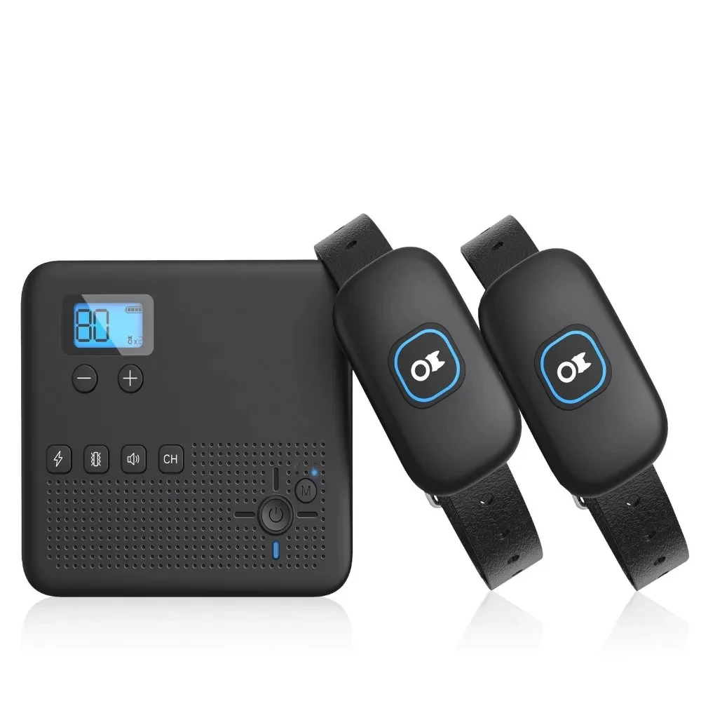 2 IN 1 Wireless Electronic Dog Fence System & Remote Training Collar Beep Shock Vibration and Pet Containment For All Puppy Size - Image 9