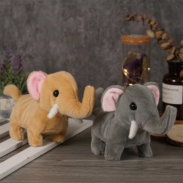 Electronic Simulation Pet Dog Toy Walking Interactive Dog Plush Doll Toys Vibrating Automatic Moving Electric Puppy Gift For Kid - Image 3