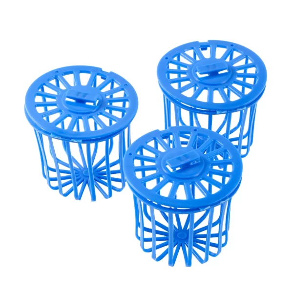 3 Pcs Parrot Feeder Bird Cage Fruit Vegetable Hanging Basket Hanging Toy Bird Feeder Basket Creative Multifunctional Bird Feeder - Image 5