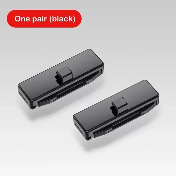 2Pcs Adjustable Car Safety Seat Belts Holder Stopper Buckle Clamp Car Seat Belt Fixing Clips Car Seat Belt Ornaments Accessories - Image 2